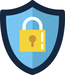 AWS Shield Lock Security Graphic